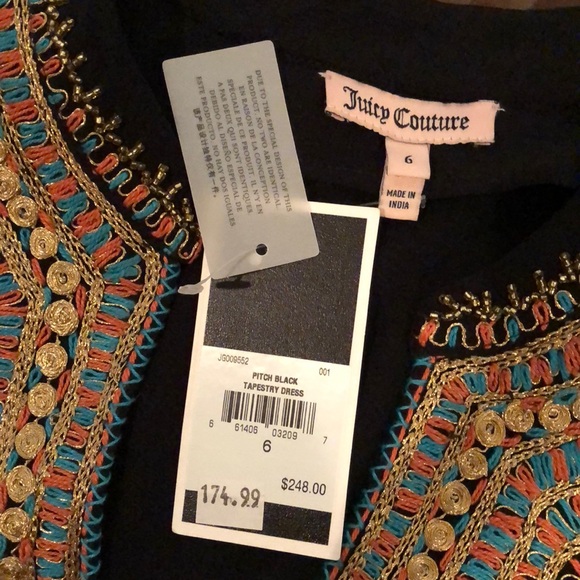 Juicy Couture Black Dress - Picture 3 of 4